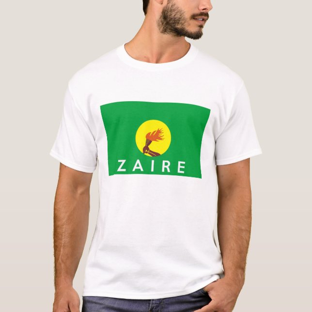 T-shirt texte de nom de symbole de drapeau de pays du (Devant)