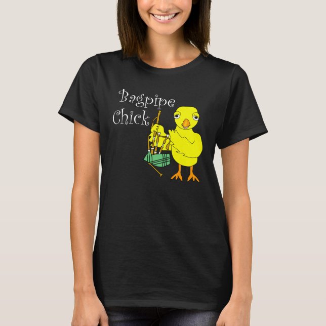 T-shirt Texte de sélection de tuyau (Devant)