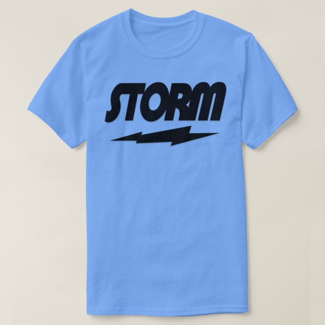 T-shirt Texte de tempête T (Design devant)
