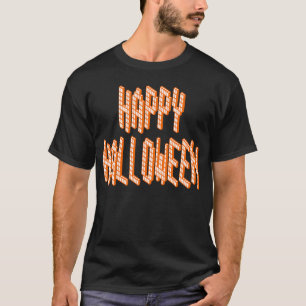 T-shirt Texte du blox d'Halloween