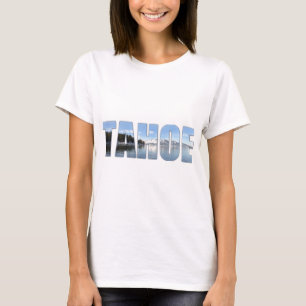 T-shirt Texte du lac Tahoe