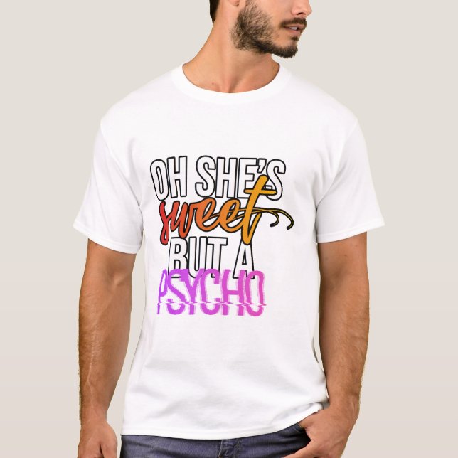 t-shirt texte élégant (Devant)