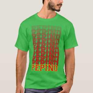 T-shirt Texte en cascade Pepino 1