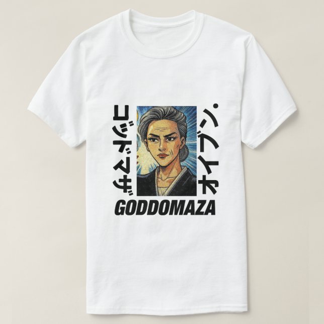 T-SHIRT TEXTE ÉPAIS COLORÉ EN TÊTE MOMOKO (Design devant)