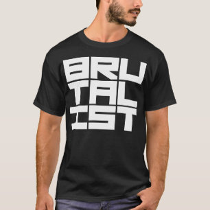T-shirt Texte Gras Brutaliste