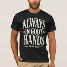 T-shirt Texte Ivoire Modèle Toujours Dans les Main