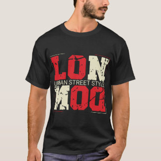 T-shirt Texte Londres-Urbain-Rue