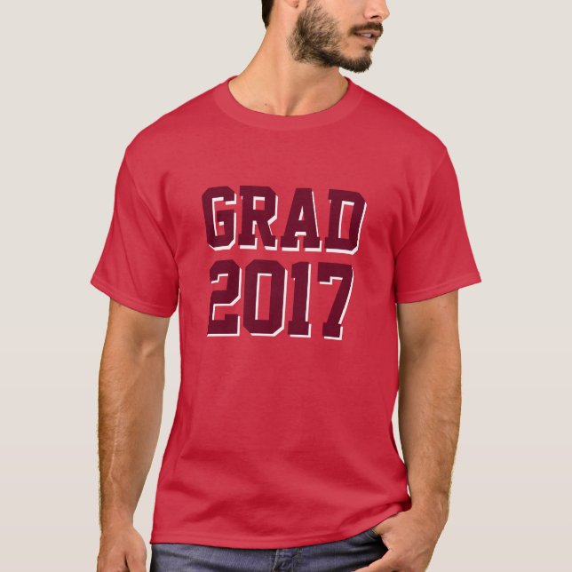 T-shirt Texte Modèle original et année Classe de fin d'ann (Devant)