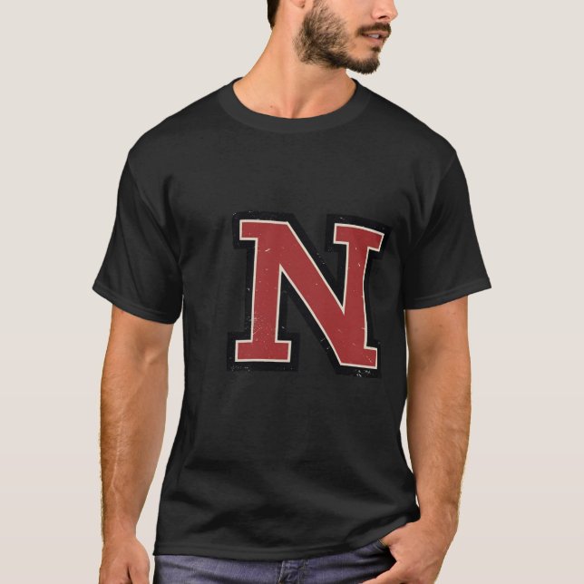 T-shirt Texte "N" (Devant)