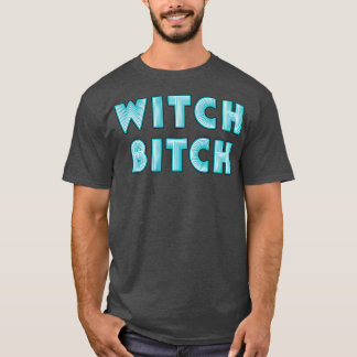 T-shirt Texte Néon Sorcière