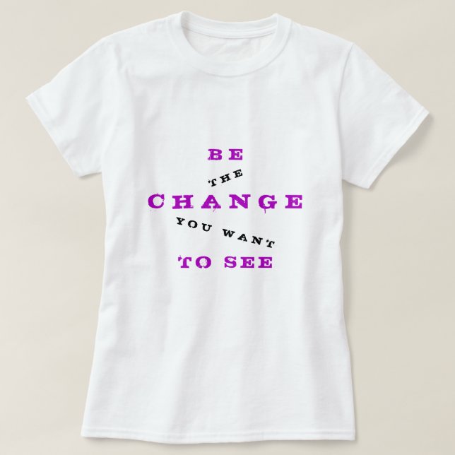 T-shirt texte personnalisé - Choisissez les couleu (Design devant)