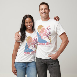 T-shirt Texte personnalisé Costa Rica