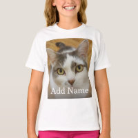 T Shirts Photo Chat Originaux Personnalisables Zazzle Fr