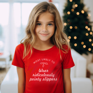 T-shirt Texte personnalisé le plus susceptible d'être Xmas
