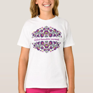 T-shirt Texte personnalisé 💜 Polish Superbe Folk Wycinank