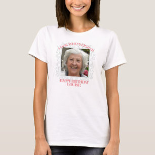 T-shirt Texte photo personnalisé  Créez votre propre 80e