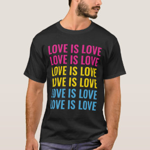 T-shirt Texte répétitif personnalisable Fierté LGBTQ Panse