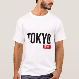 T-shirt texte tokyo
