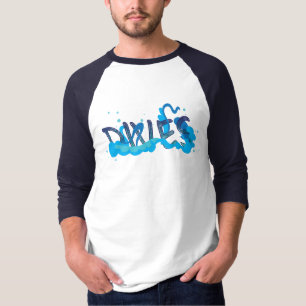 T-shirt texte typhographique