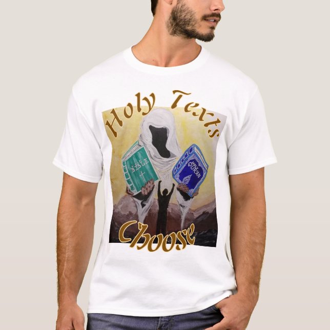 T-shirt Textes Saints (blanc) (Devant)