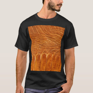 T-shirt Texture de la peau d'autruche : Papier peint luxue