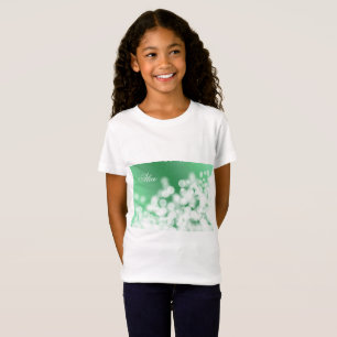 T-Shirt texture de style de bokeh. Nom