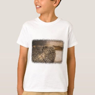 T-shirt Textures de vieux Cabines