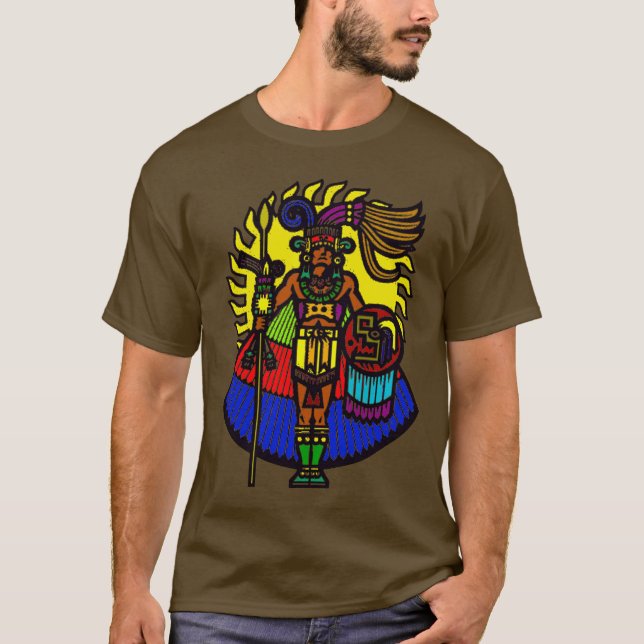 T-shirt Tezcatlipoca (Devant)