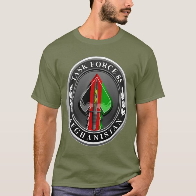 T-shirt TF85 Afghanistan (Devant)