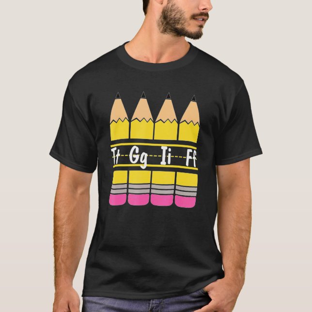 T-shirt Tgif Enseignant enseignant (Devant)