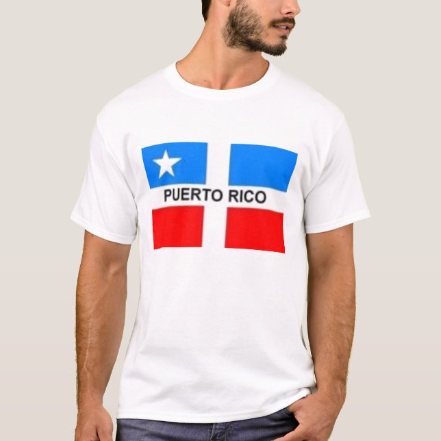 T-shirt th_PUERTORICOSFLAG (Devant)