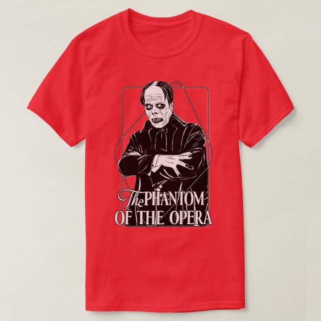T-shirt Tha Phantom de l'Opéra (Design devant)