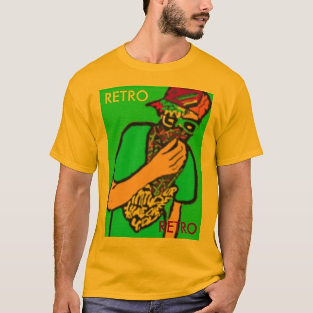 T-shirt thaa_retro, RÉTRO, RÉTRO (Devant)