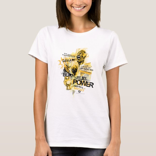 T-shirt Thaal Sinestro 10 (Devant)