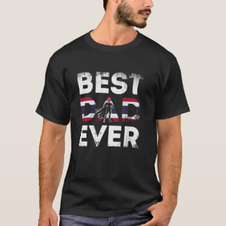 T-shirt Thai Papa Thaïlande Père Superhero Hero