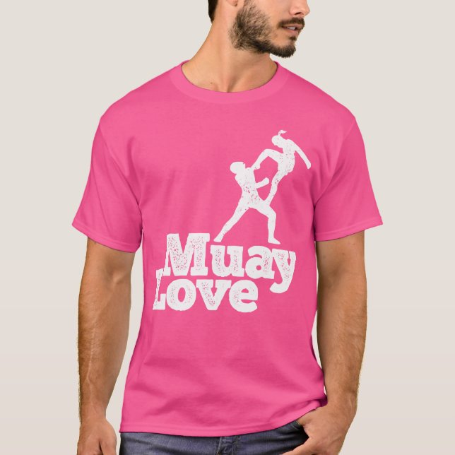 T-shirt Thaiboxing Muay Thai (Devant)