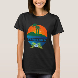 T-shirt Thaïlande Beach Palms Vacances Koh Samui Bangkok S