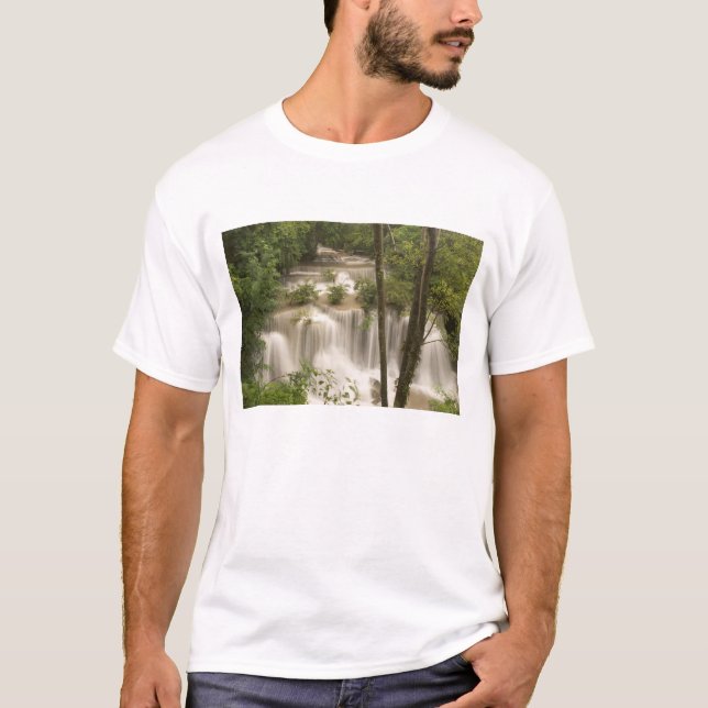 T-shirt Thaïlande, cascade de Huai Mae Khamin (Devant)