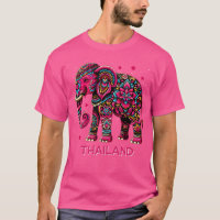 Thaïlande colorée Elephant Boho Mandala Voyage