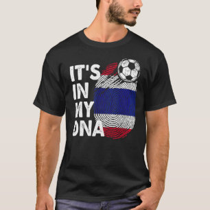 T-shirt Thaïlande Dans Mon Dna Thai Flag Team Thaïlande