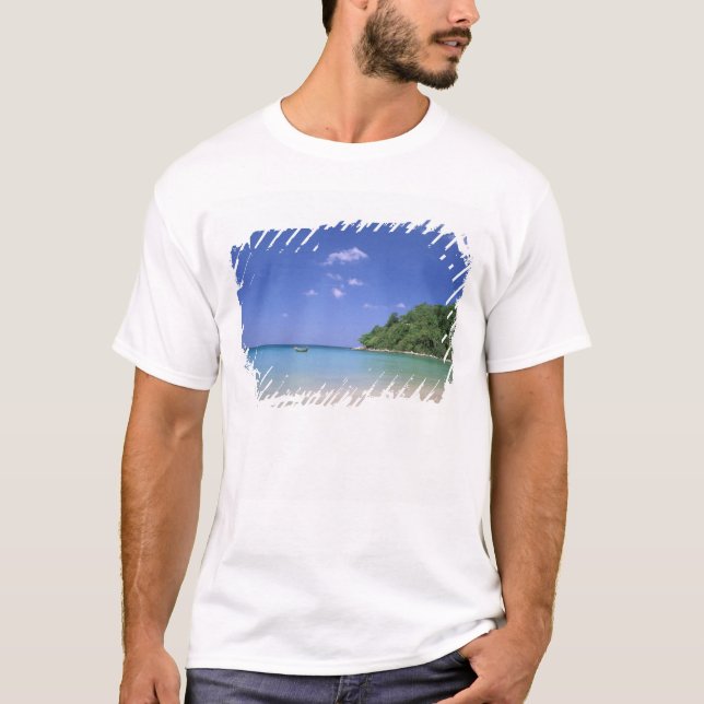 T-shirt Thaïlande, île de Phuket. Plage. (Devant)
