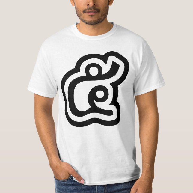 T-shirt Thaïlande Numéro 5 / Cinq / ๕ (Haa/Ha) Script Thaï (Devant)