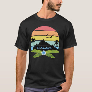 T-shirt Thaïlande Palms Island Beach Phuket Samui Phangan 