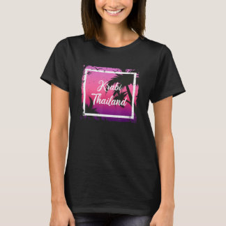T-shirt Thaïlande vintage Voyage de vacances Asie Thai Kra