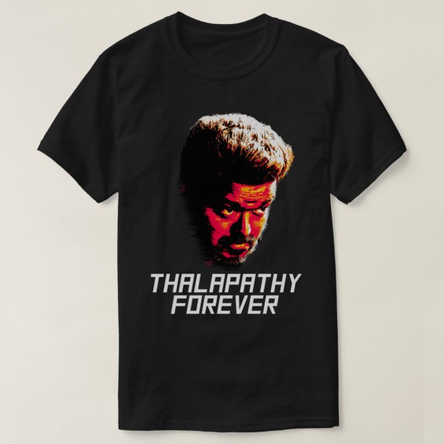 T-shirt Thalapathie pour toujours (Design devant)