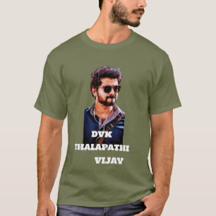 T-shirt Thalapathy Vijay   Conception DVK