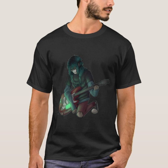 T-SHIRT THALASSA DÉESSE DE LA MER AVEC DRAGON SERPENT , DA (Devant)