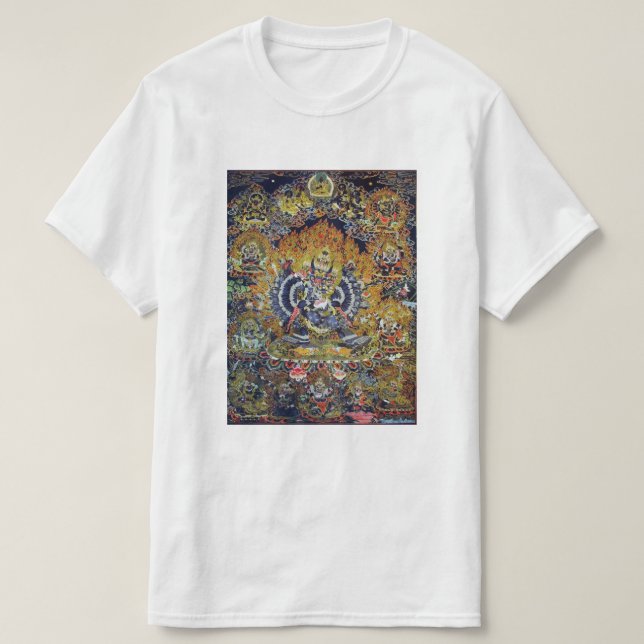 T-shirt Thangka Yamantaka Tattoo   (Design devant)