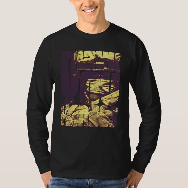 T-shirt Thank You Heroes  21 (Devant)