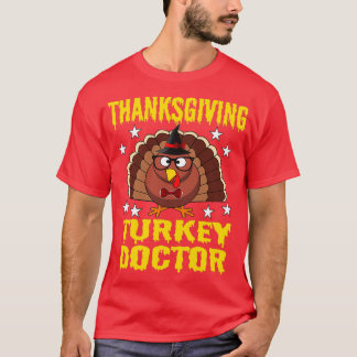 T-shirt Thankesgiving Turquie Docteur